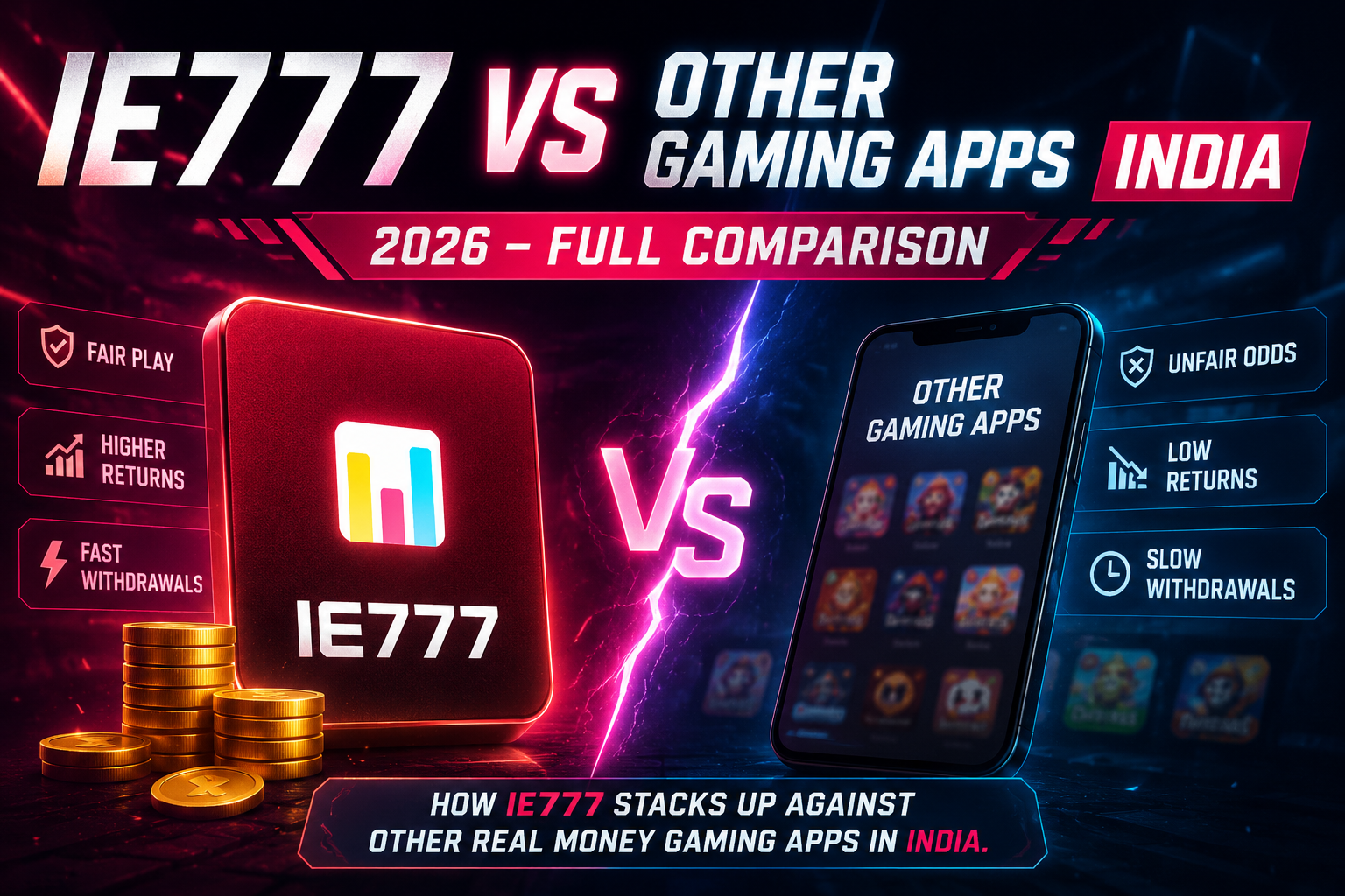 IE777 vs Other Apps